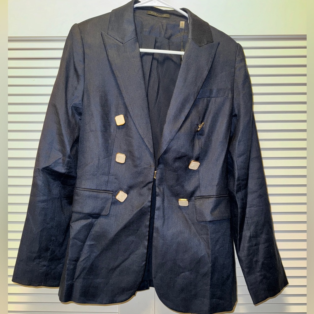Elie Tahari Women’s Navy Blue Blazer